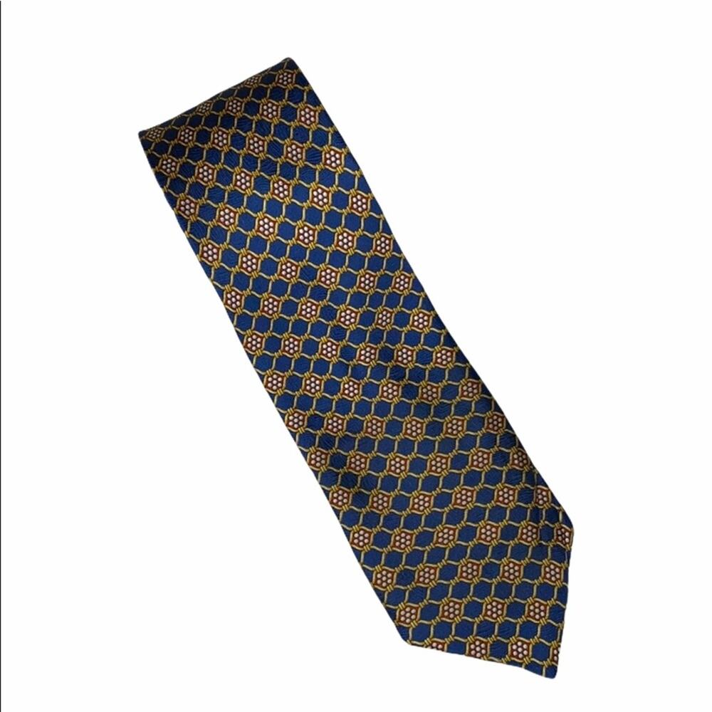 Richel Geographic Shapes Silk Men's Tie